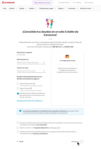 Consolidación de deudas